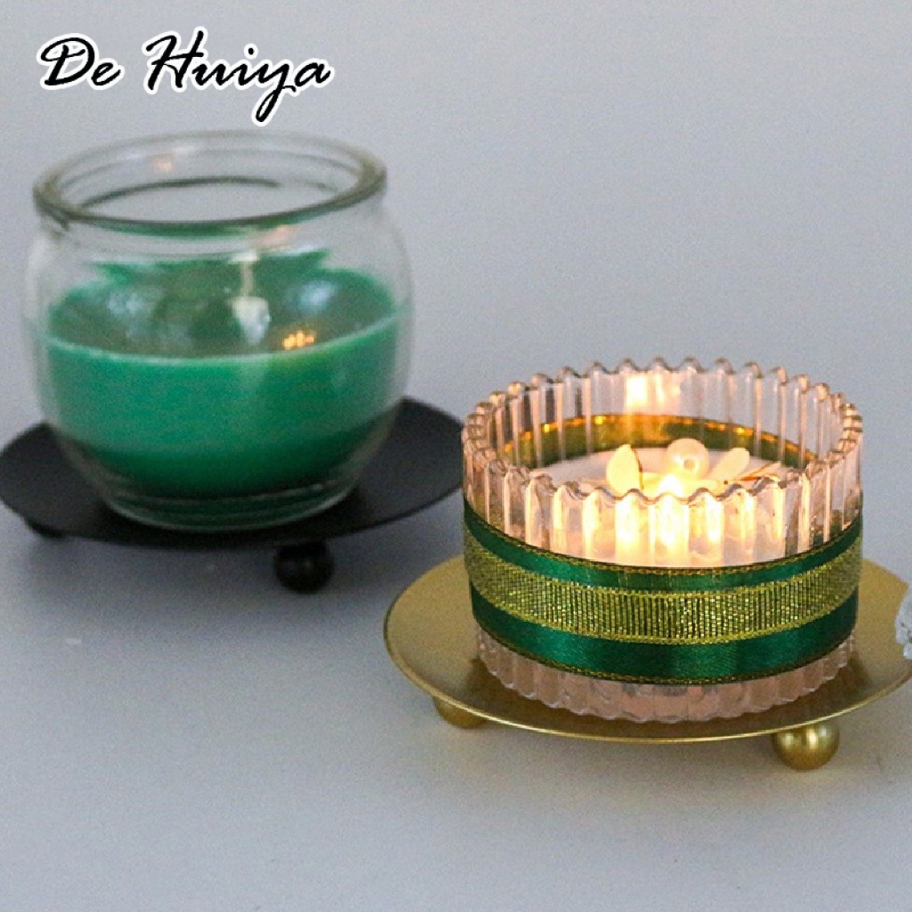 DEHUIYA ทองที่เต็มไปด้วยเทียนถุงน่องถาด3vn สีทอง ราคา 23 บาท*ส่งฟรี