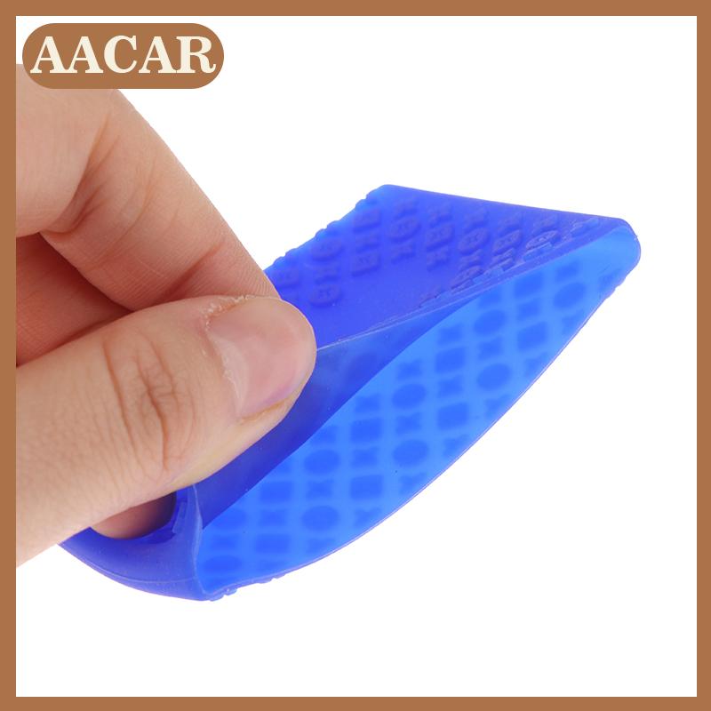 AACAR 1 chiếc kẹp kẹp cao su chống trượt kẹp kẹp Kéo Cắt Tóc thời gian phai màu