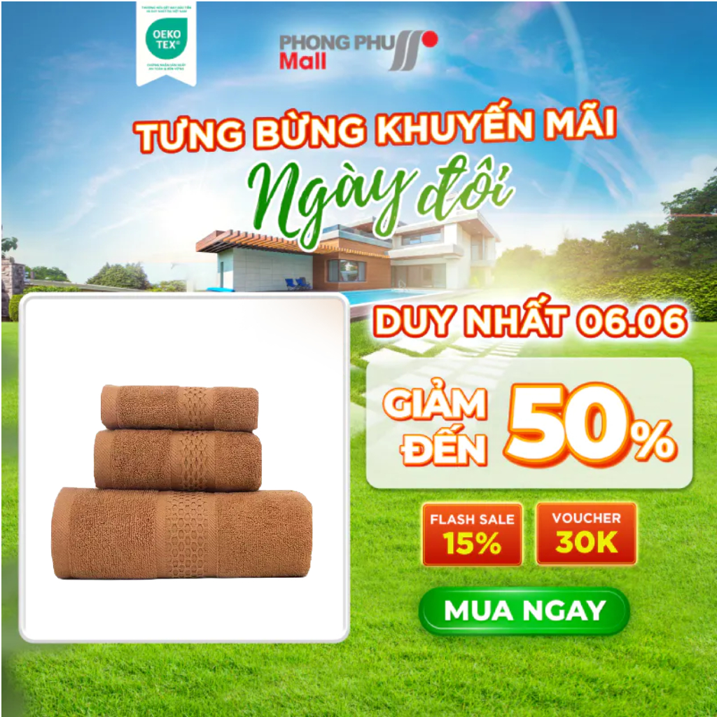 Khăn tắm mollis lapyarn bm2x 65x125cm
