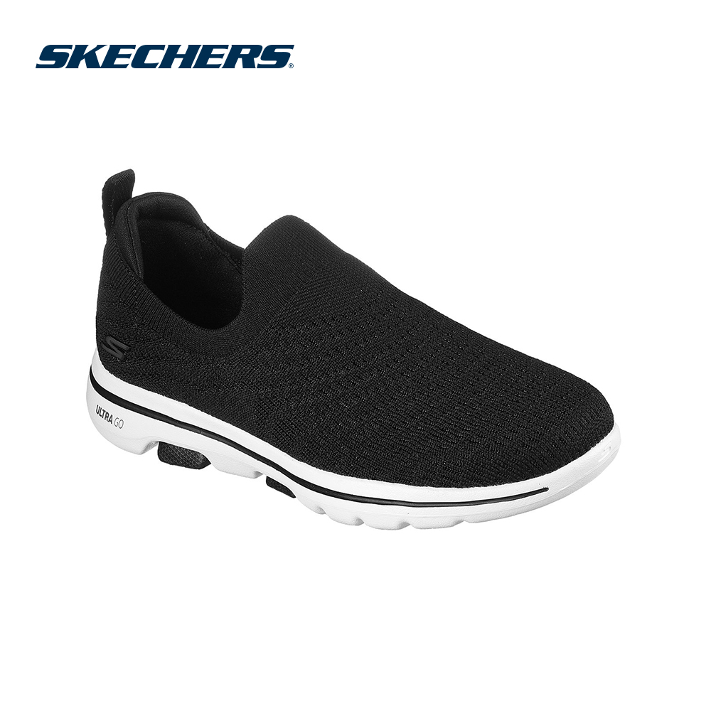 Skechers สเก็ตเชอร์ส รองเท้า ผู้หญิง GOwalk 5 Shoes - 124250-BKW