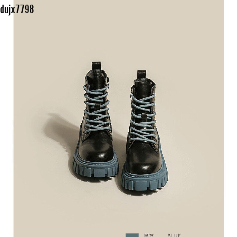 Bốt nữ, giày bốt nữ, bốt nữ phong cách hàn quốc, giày bốt bốt phong cách hàn quốc dr. martens bốt nữ mùa xuân và mùa thu vừa bắp chân bốt mỏng đế dày kiểu anh giày bốt mới mùa đông