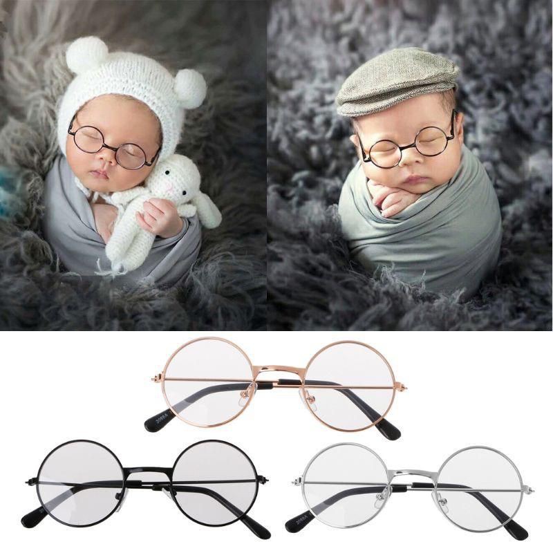 MENG HONG Newborn Baby Photo Glasses, Newborn Photography Frames