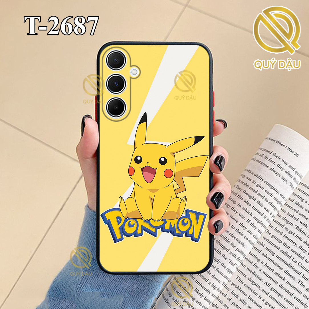 Ốp lưng Samsung A35 5G in hình Pikachuu| Ốp chống sốc - Quý Dậu