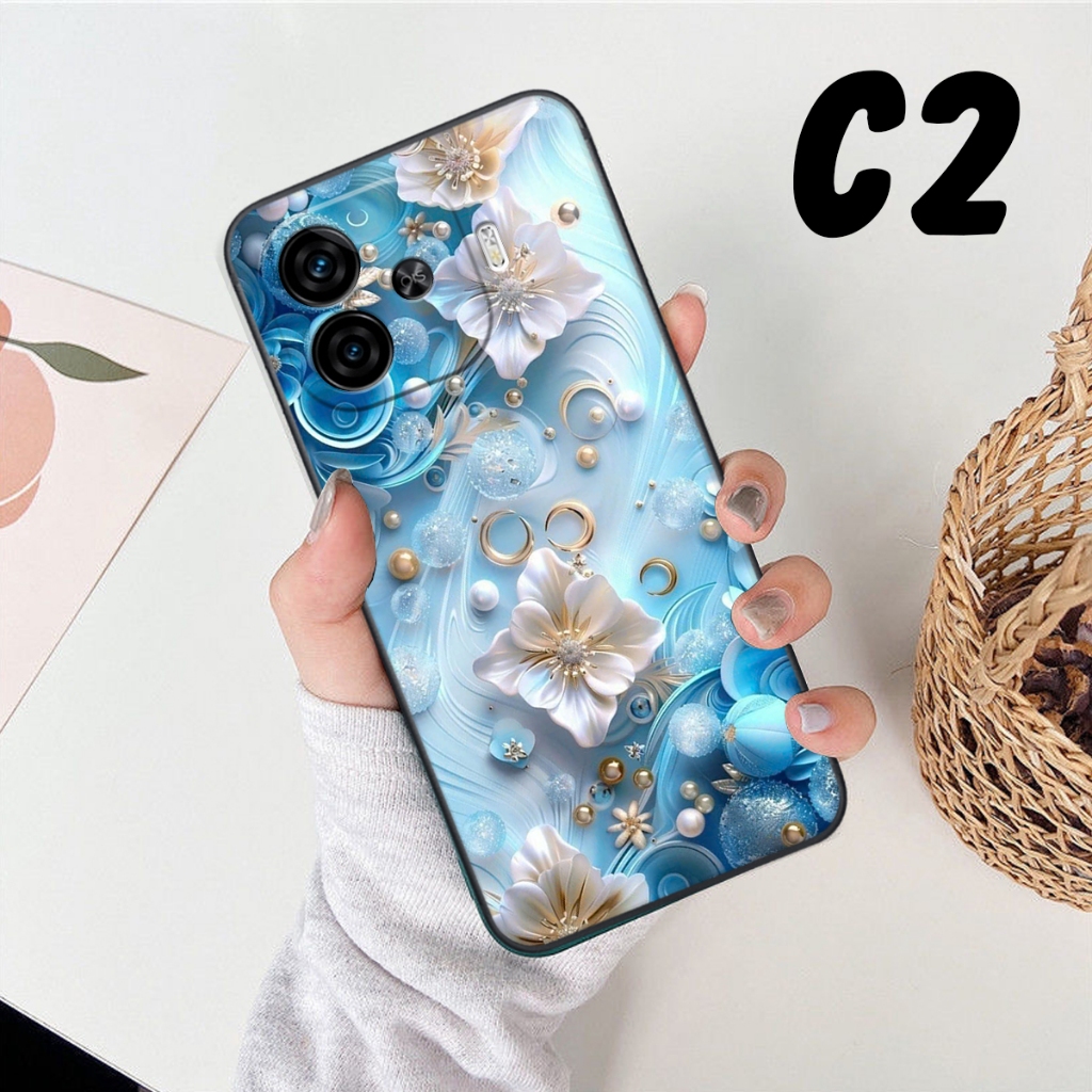 Ốp lưng cho VIVO iQ Z9 5G/ iQ Z9 TURBO 5G in họa tiết hoa xinhsang trọng