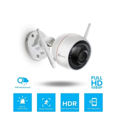 EZVIZ C3W Full HD Wi-Fi camera with active defense and two-way audio