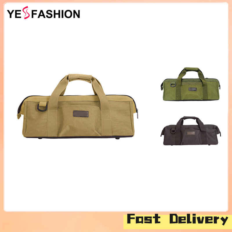 Yesfashion Store IN stock Tool Storage Bag Waterproof Outdoor Heavy Duty Multifunctional Camping Tent Peg Nails Rope Box For Outdoor Tools