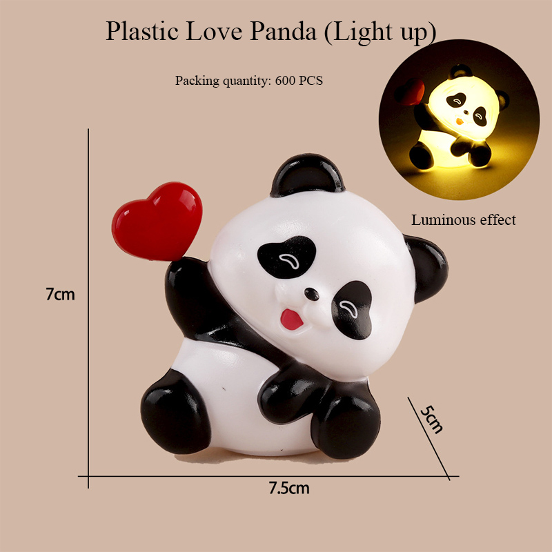 FF Lampu Suasana Panda Lucu Lampu Samping Tempat Tidur Anak-anak Dekorasi Meja Kreatif COD