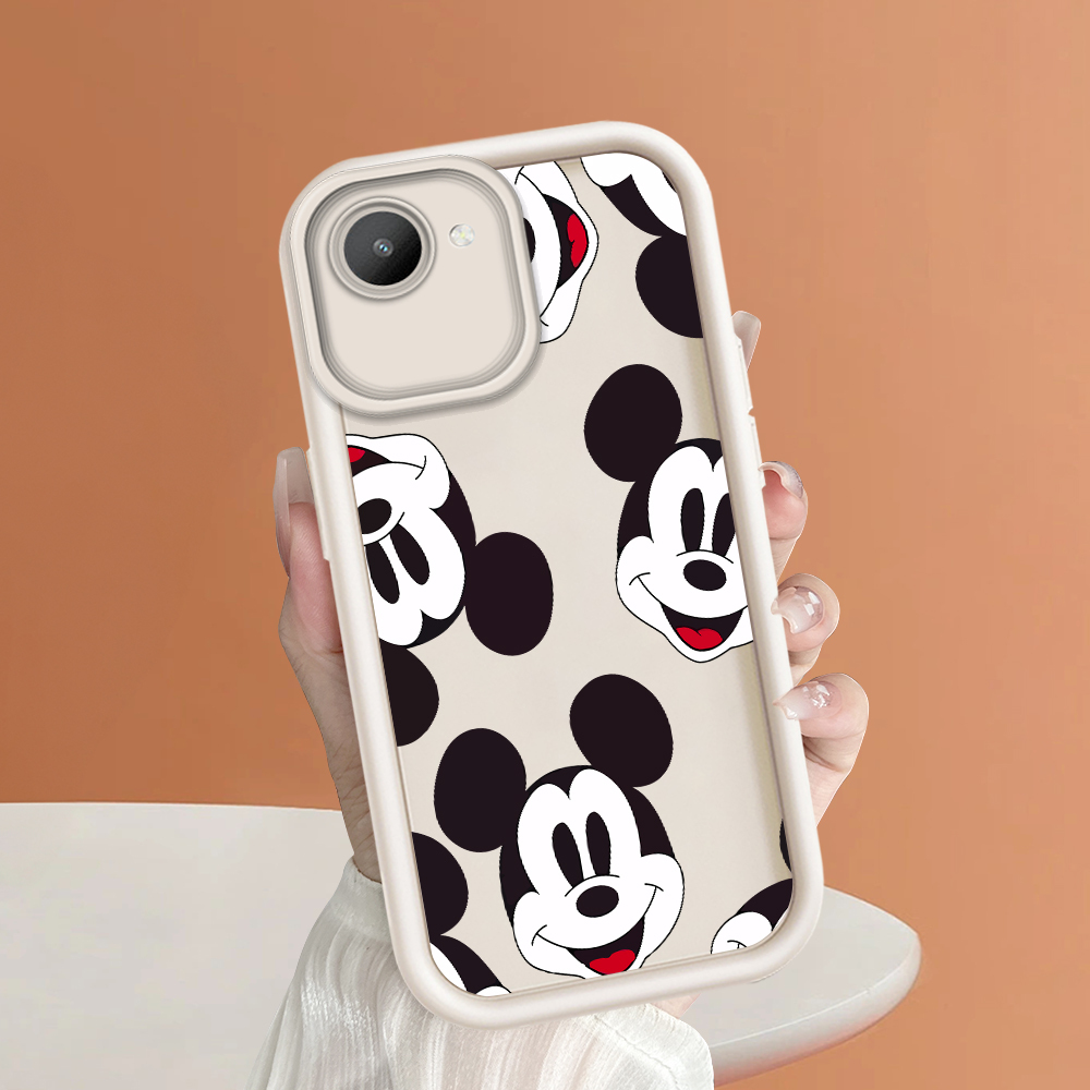 Ốp điện thoại cho Realme C30 Realme C31 Realme C33 Realme C35 Realme C53 Realme C55 mềm ban đầu Thang vuông Ốp điện thoại silicon Ốp điện thoại bọc hoàn toàn