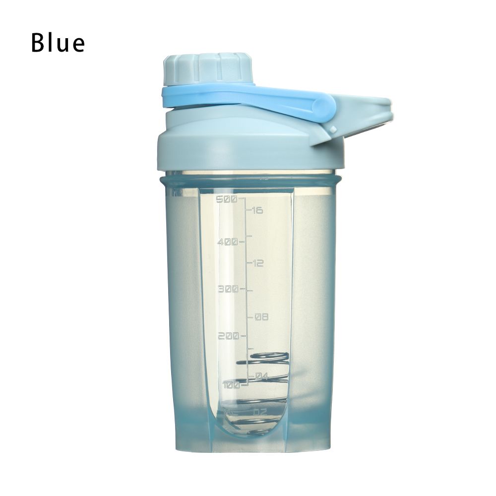 SHILU 500ml Ngoài trời Cầm tay Nhựa Bình nước thể thao Bình lắc dinh dưỡng Bình uống nước Cốc nước ép cà phê - 4