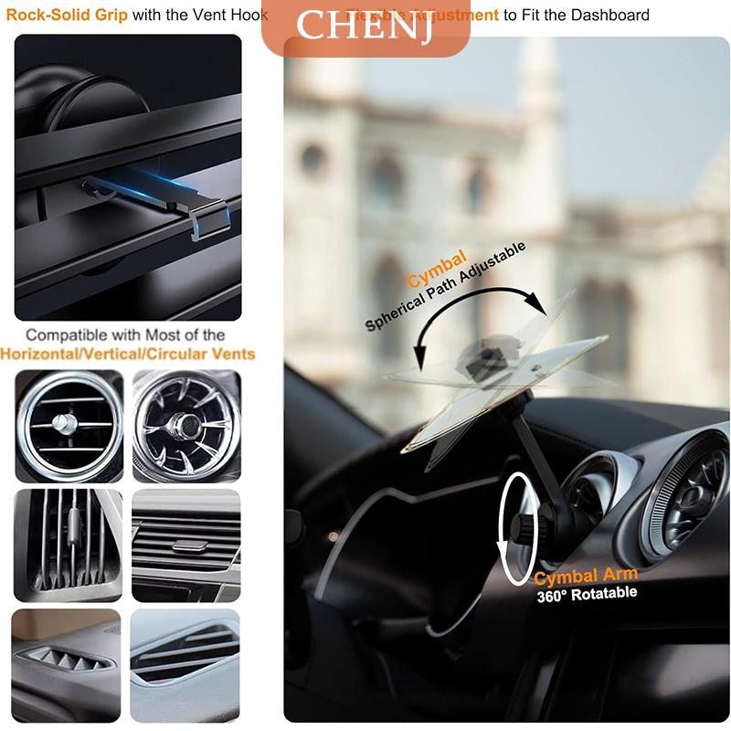 [COD] CHENJ แผงระบายอากาศในรถดรัมขนาดเล็กแผงระบายอากาศรถยนต์ขนาดเล็กของตกแต่งช่องลมรถยนต์ ราคา 209 บาท*ส่งฟรี