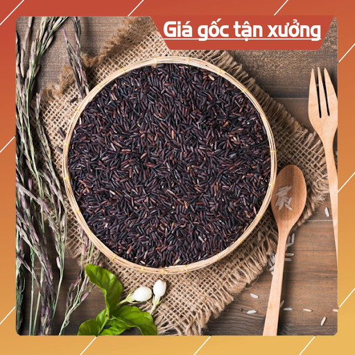 [1KG] Gạo lứt đen dẻo ĐIỆN BIÊN tốt cho người ăn kiêng tiểu đường eat clean & healthy (thaopham21031962)