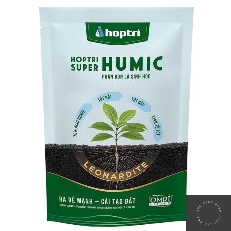 Phân bón lá super humic hợp trí - 1kg