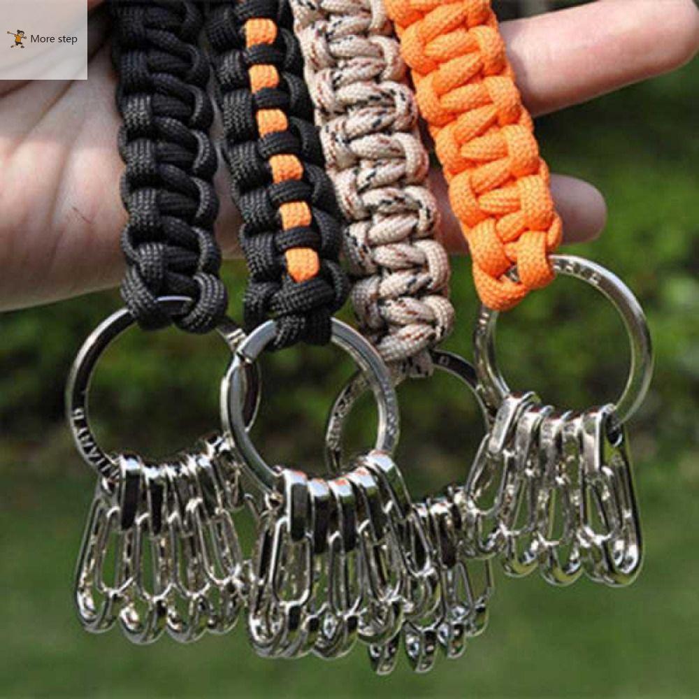 MORE 7core Weaved Parachute Cord With 5pcs Buckle Multifunctional Anti
