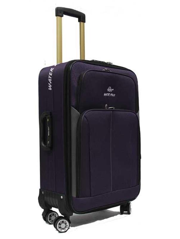 20 inch Economical Double Caster Expandable Softside Fabric Suitcase