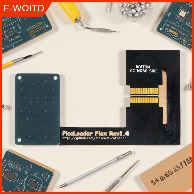 【E-WOITD】 1ชุดอุปกรณ์เสริมคอนโซลเกมคิวบ์สายพิโกโลเดอร์การออกแบบแบบไม่ต้องบัดกรีเข้ากันได้ SD2SP2 SDGecko GC2SD ราคา 997 บาท*ส่งฟรี