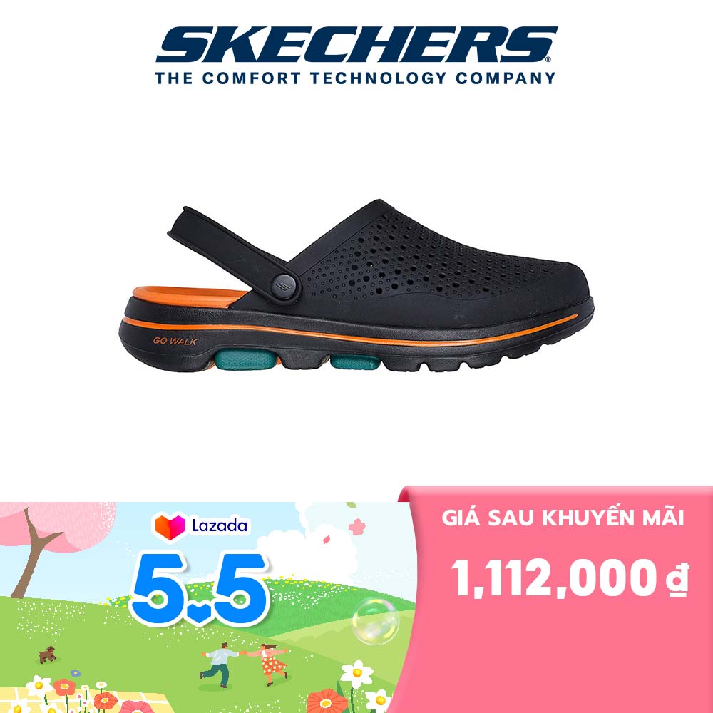 [ĐỘC QUYỀN LAZADA] Giày Thể Thao Nam Skechers Foamies GOwalk 5 - 243018-BKOR