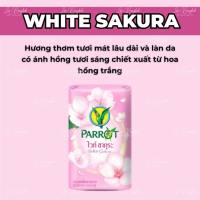 [CHUẨN THÁI] Lốc 6 Xà Bông Xà Phòng Cục Con Vẹt Parrot Natural Soap Lưu Hương Lâu Botanicals