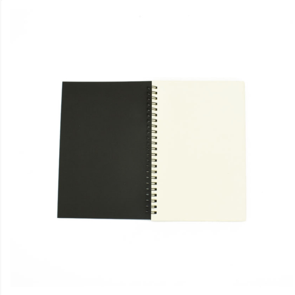1PCS Hardcover Sketchbook Graffiti Book Blank Page Art Supplies Spiral Book Notebook Kraft Paper Sketchbook Blank Page 1PCS