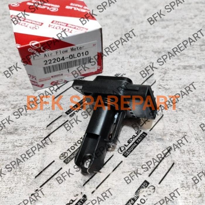 Meter Sub Assy Sensor Mass Air Flow Airflow Sensor MAF Innova Fortuner Hilux Diesel 1KD 2KD Original 22204-0L010 Harga 1,350,000 rupiah*Gratis Ongkir