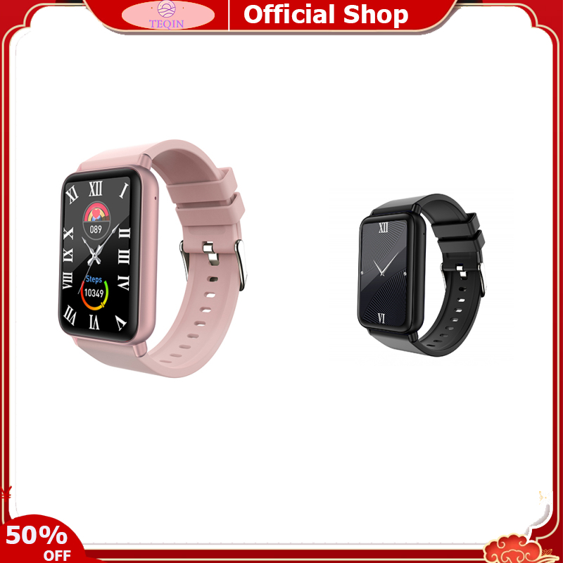 TEQIN toy new T68 Smart Watch Heart Rate Non-Invasive Blood Glucose Blood Oxygen Monitor Message Reminder 1.57" Full Touch Screen Fitness Tracker IP68 Waterproof Smart Watch ราคา 549 บาท*ส่งฟรี