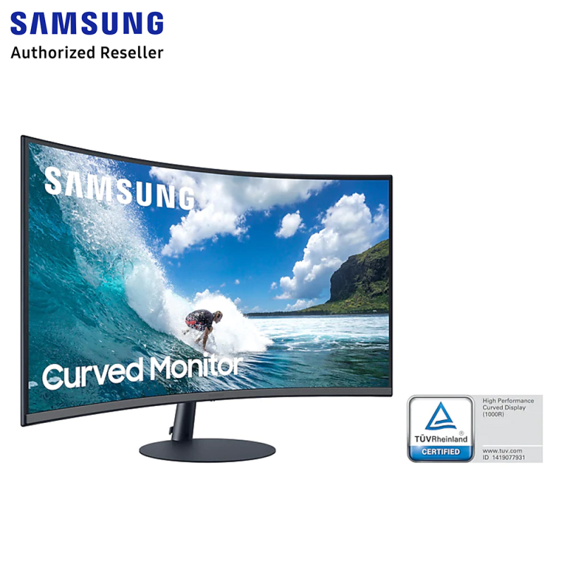 Samsung 32 Curved Monitor with optimal curvature 1000R LC32T550FDEXXS Singapore