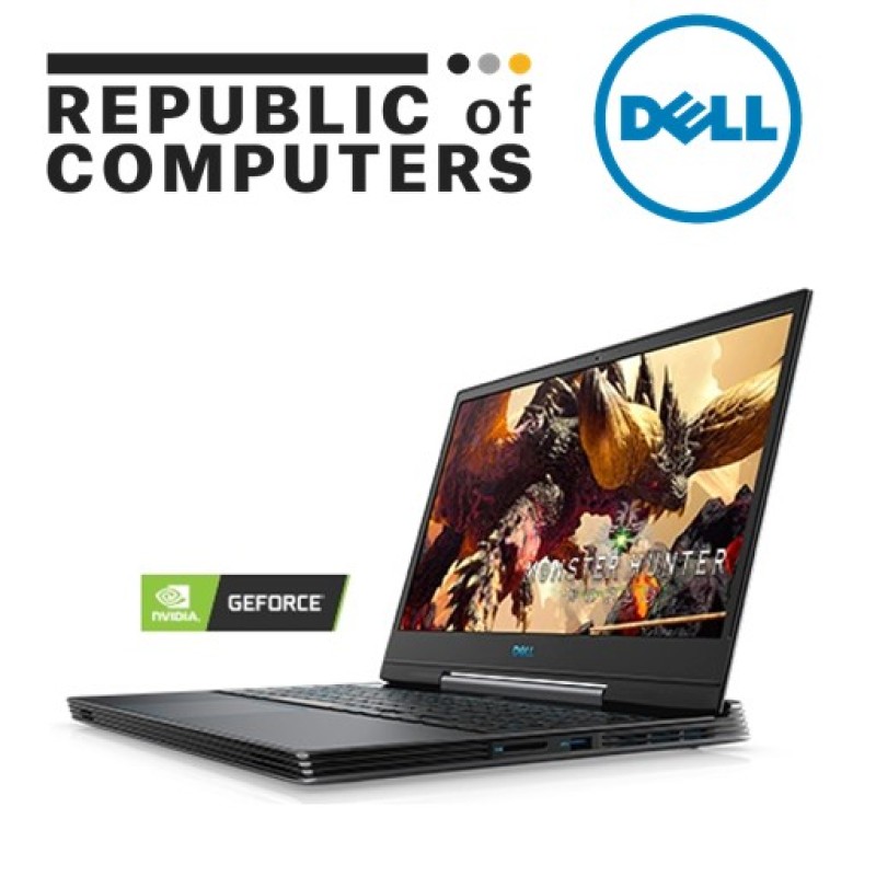 Dell Gaming G5- 6GB Nvidia RTX2060/15.6inch FHD (1920 x 1080) /Intel® Core™ i7-9750H (12MB Cache, up to 4.5 GHz, 6 cores)16GB DDR4 / 128GB SSD OR 512GB SSD(Optional) /Win 10 /2yrs Dell Onsite warranty