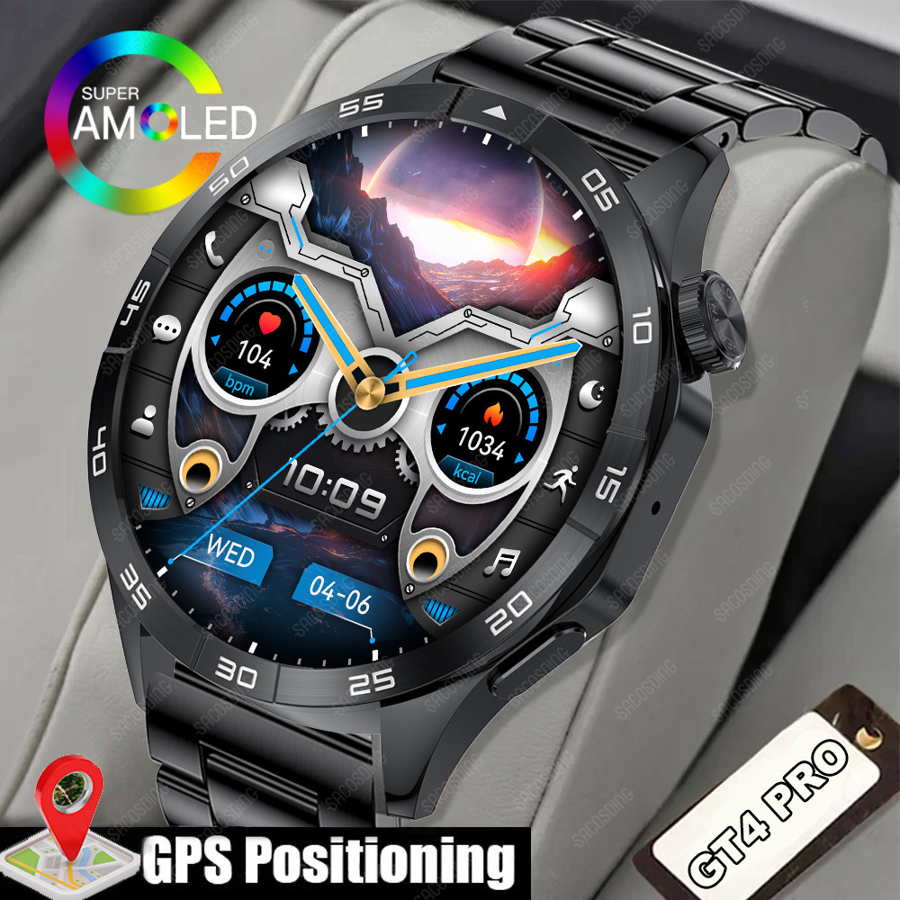 For Xiaomi Bluetooth Call Smart Watch for Men AMOLED Fitness Tracker IP68 Waterproof Women Smartwatch For Android Bracelet Gift ราคา 6,724 บาท*ส่งฟรี