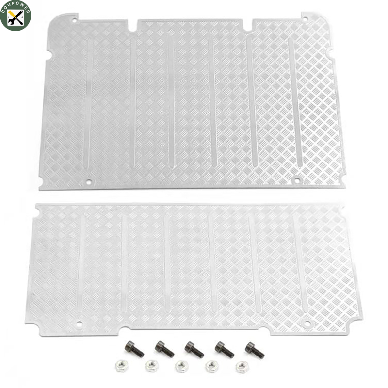 BouPower 2023.9 RC Metal Anti Skid Plate Upgraded Replacement Parts