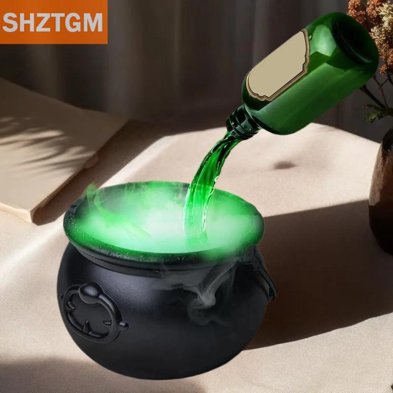 [COD] SHZTGM ขวดลอยมหัศจรรย์ทรงชามแม่มดสีดำฮาโลวีนและตัวกระจายของตกแต่งบ้านสยองขวัญ hocus pocus PARTY อุปกรณ์ประกอบฉากน่ากลัวตกแต่งฮาโลวีน ราคา 474 บาท*ส่งฟรี