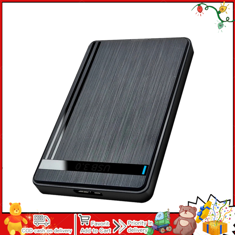 Le roi de coeur IN stock HDD SSD Enclosure Adapter Hard Drive USB3.0 5 Gbps External Portable Enclosure Case Adapter For Computers Phones Laptops
