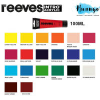 [HUANYO] Reeves Intro Acrylic Colour Paint 100ML [Per Tube] (List 1/2)