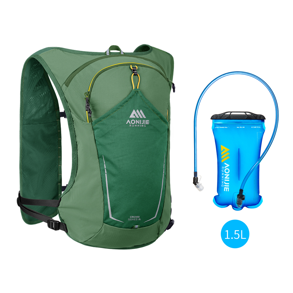AONIJIE UTMB C9125 Balo Chạy Địa Hình 8L Balo Đựng Nước Nhẹ Thoáng Khí Dùng Cho Đi Bộ Đường Dài Cắm