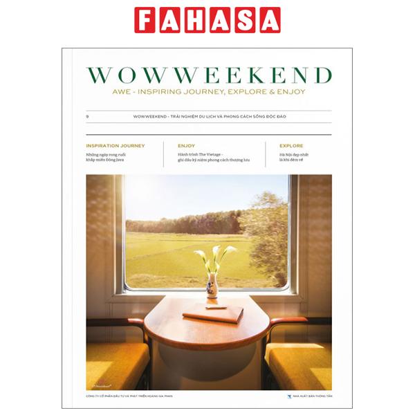 Fahasa - Wowweekend - Vol 9 - Ấn Phẩm “Mùa Hè Rực Rỡ”