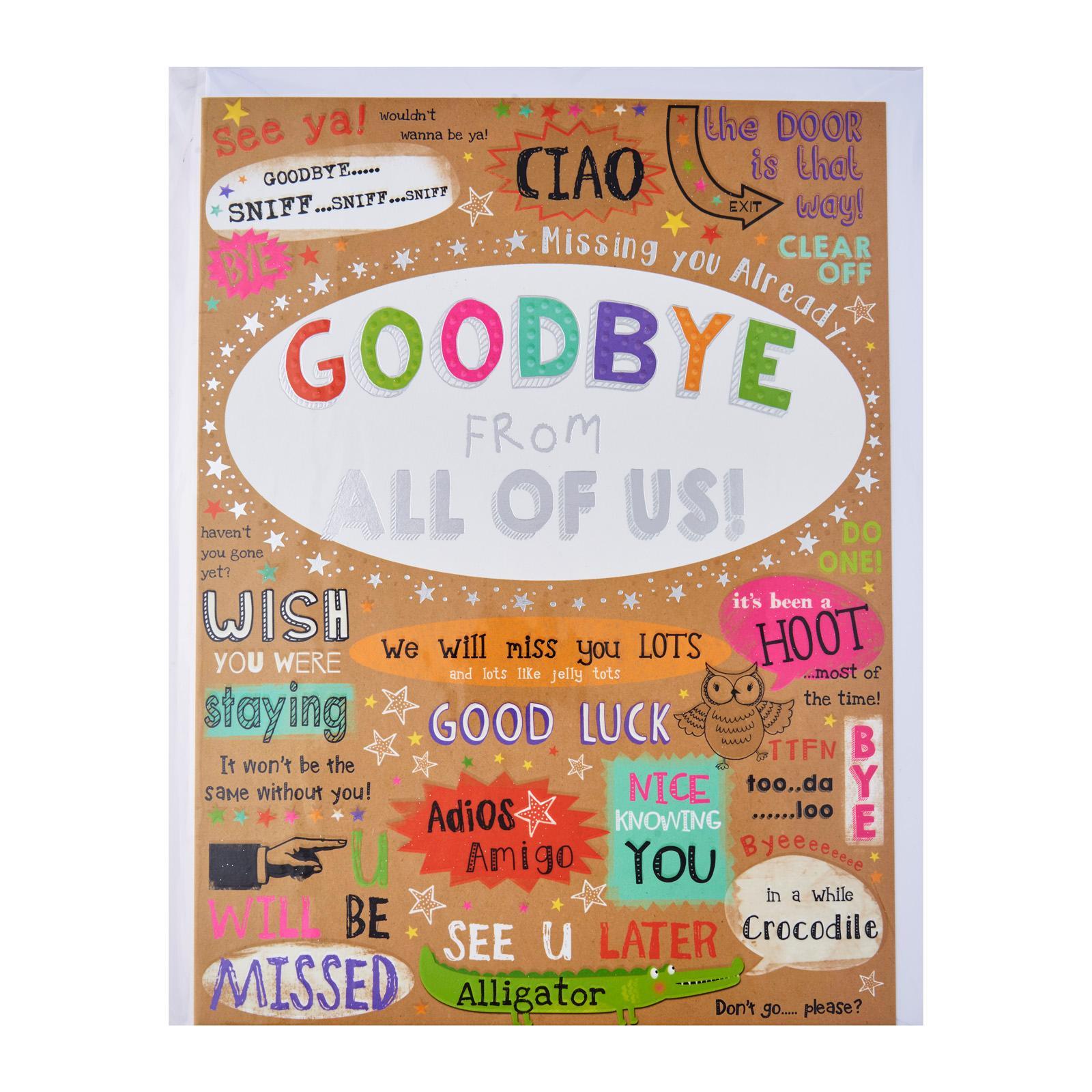 Unique 66 Farewell Card Singapore
