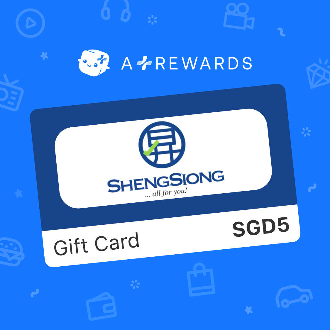 Sheng Siong Gift Card SGD5