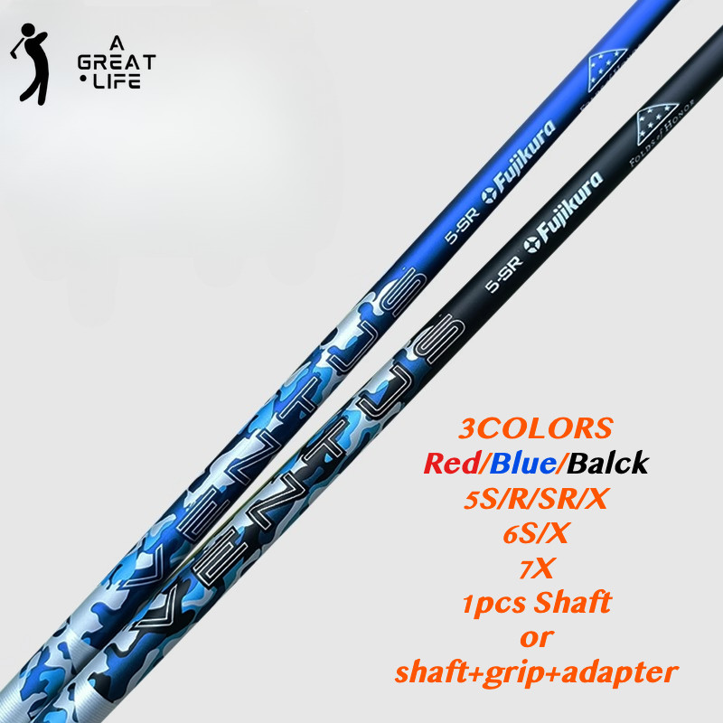 2026 Fujikura Ventus New Golf Trình Điều Khiển Trục Ngụy Trang Lớp Phủ Màu Đỏ/Màu Xanh/Đen 5/6/7 S/R/Sr/X Flex trục than chì Miễn Phí Lắp Ráp Tay Áo Và Grip