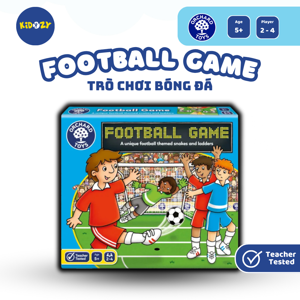 Trò chơi trí tuệ Football Game - Orchard Toys giúp trẻ phát triển trí tưởng tượng kỹ năng giao tiếp