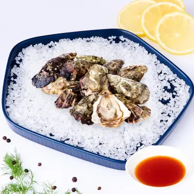 The Fresh Label Live Irish Oysters (12 Pieces) (50-70g)