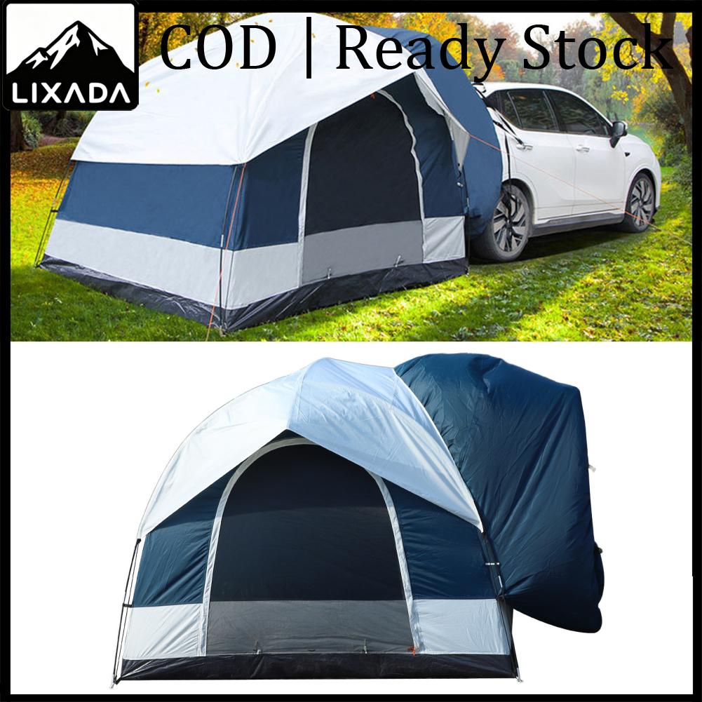LIXADA Domary 210D Oxford รถ Tailgate เต็นท์ Double Layer Stormproof Shade กันสาดสำหรับ Outdoor Camping 3-4 คน ราคา 10,914 บาท*ส่งฟรี