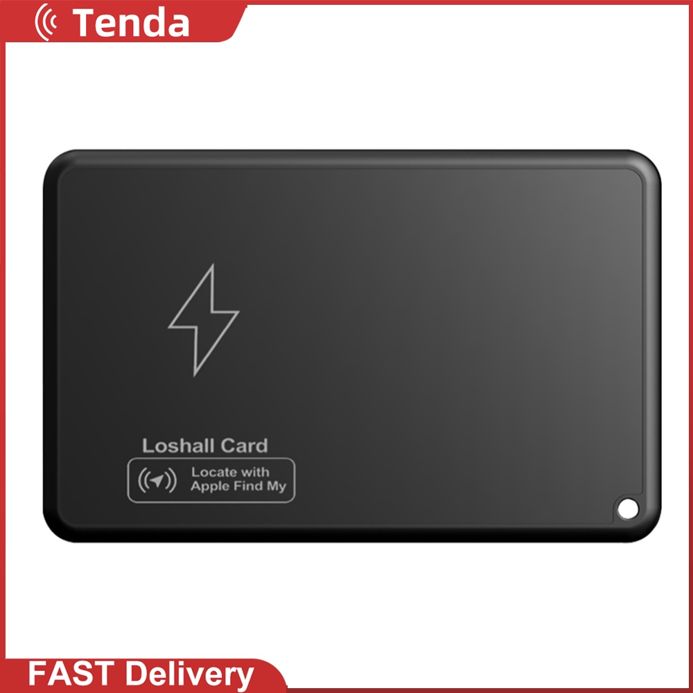 Wireless Charging Wallet GPS Tracker Card with Apple Find My Compatibility GPS Locator for Secure Asset Tracking and Lost Item Finder ราคา 370 บาท*ส่งฟรี