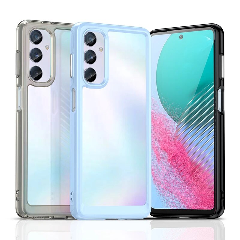 Vỏ trong suốt cho Samsung Galaxy M54 5g cho Samsung Galaxy M54 vỏ điện thoại cho Samsung mờ cứng Sam
