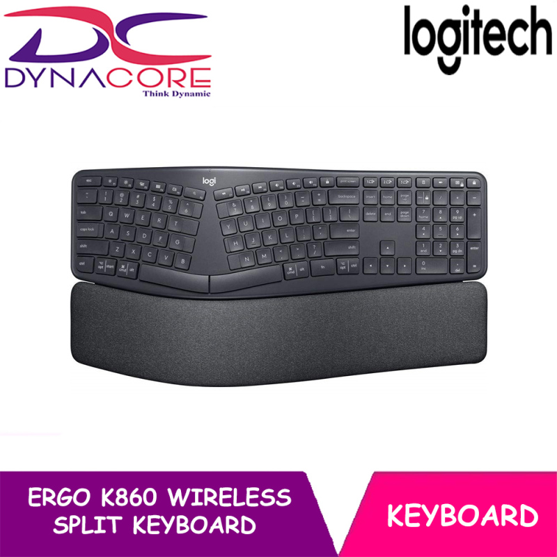 DYNACORE - Logitech Ergo K860 Wireless Split Keyboard Singapore