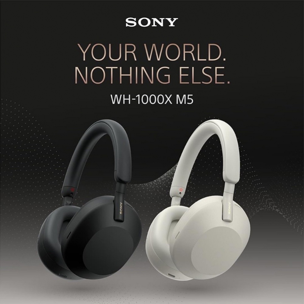 Tai Nghe Chụp Tai Sony WH-1000XM5 Kết Nối Bluetooth Không Dây Chống Ồn