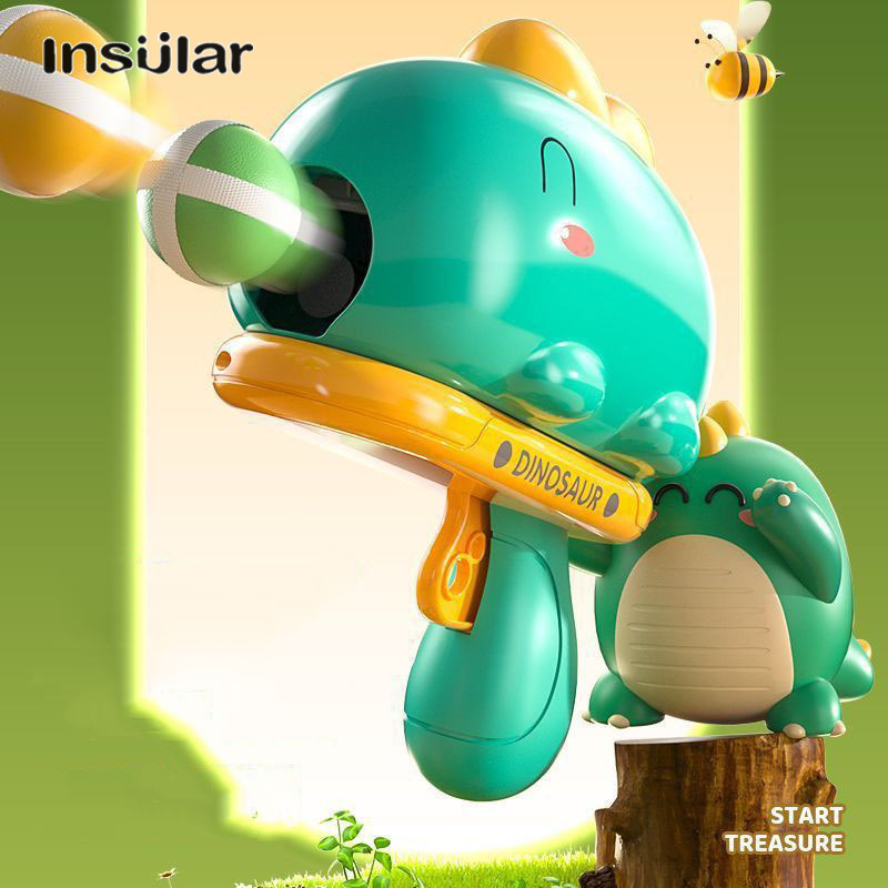 IP ของเล่น ของเล่นเด็ก ของเล่นเด็ก ปืนไดโนเสาร์ ลูกบอลเหนียว ของเล่นปืน ของเล่นบีบอัดการศึกษาแบบโต้ตอบระหว่างพ่อแม่และลูก ราคา 176 บาท*ส่งฟรี