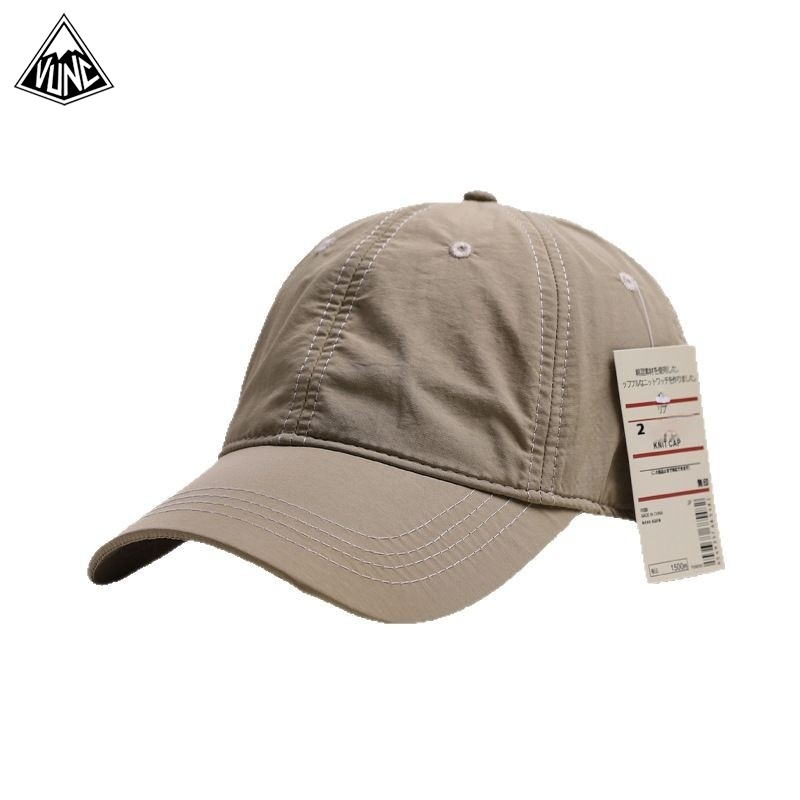 VUNC |Mũ nam nhanh khô Mũ bóng chày không thấm nước Chu vi vòng đầu lớn Mũ Lưỡi Trai mặt nhỏ chạy Mũ chống nắng nam và nữ cùng phong cách