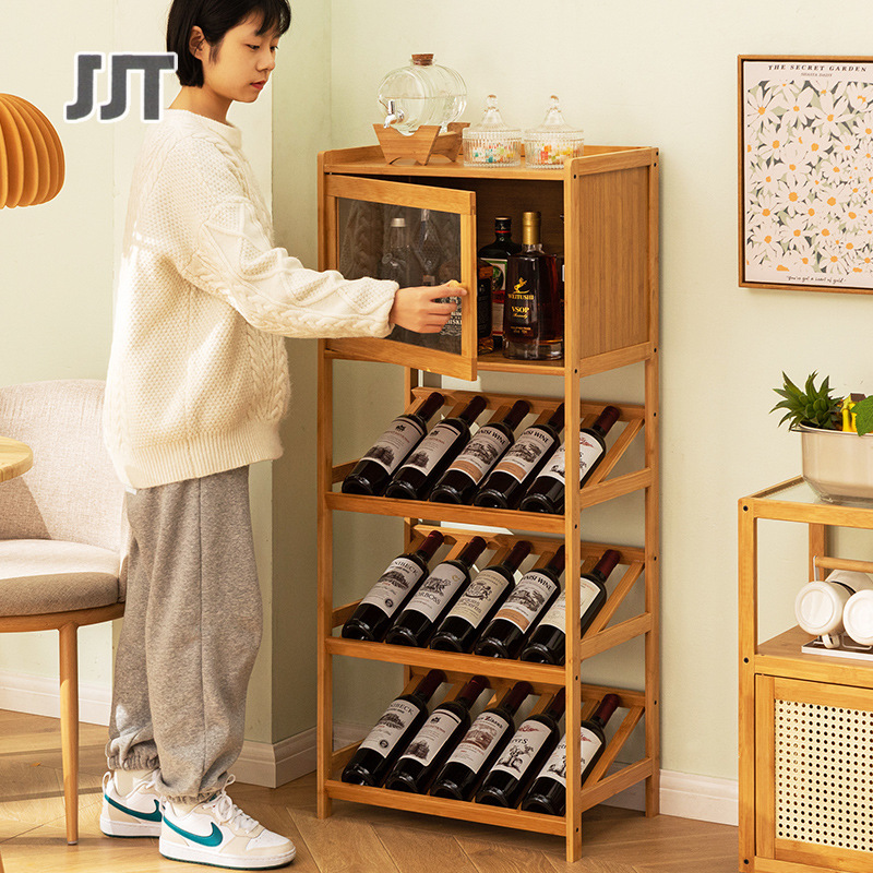 Wine shelf, shelf, home small wine cabinet, wine lattice, bar display shelf, wine decoration, simple solid wood ราคา 975 บาท*ส่งฟรี
