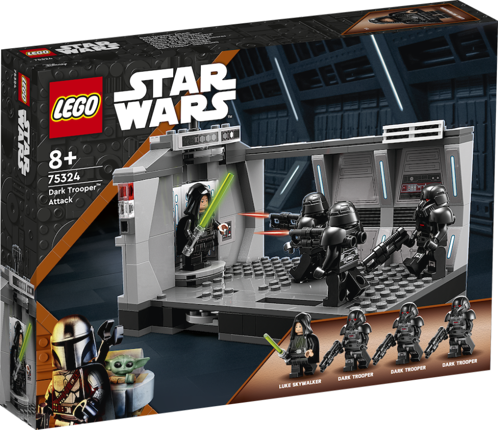 [100% chính hãng] LEGO® 75324 Star Wars Dark Trooper™ Attack 8+ Đồ Chơi Lắp Ráp lego