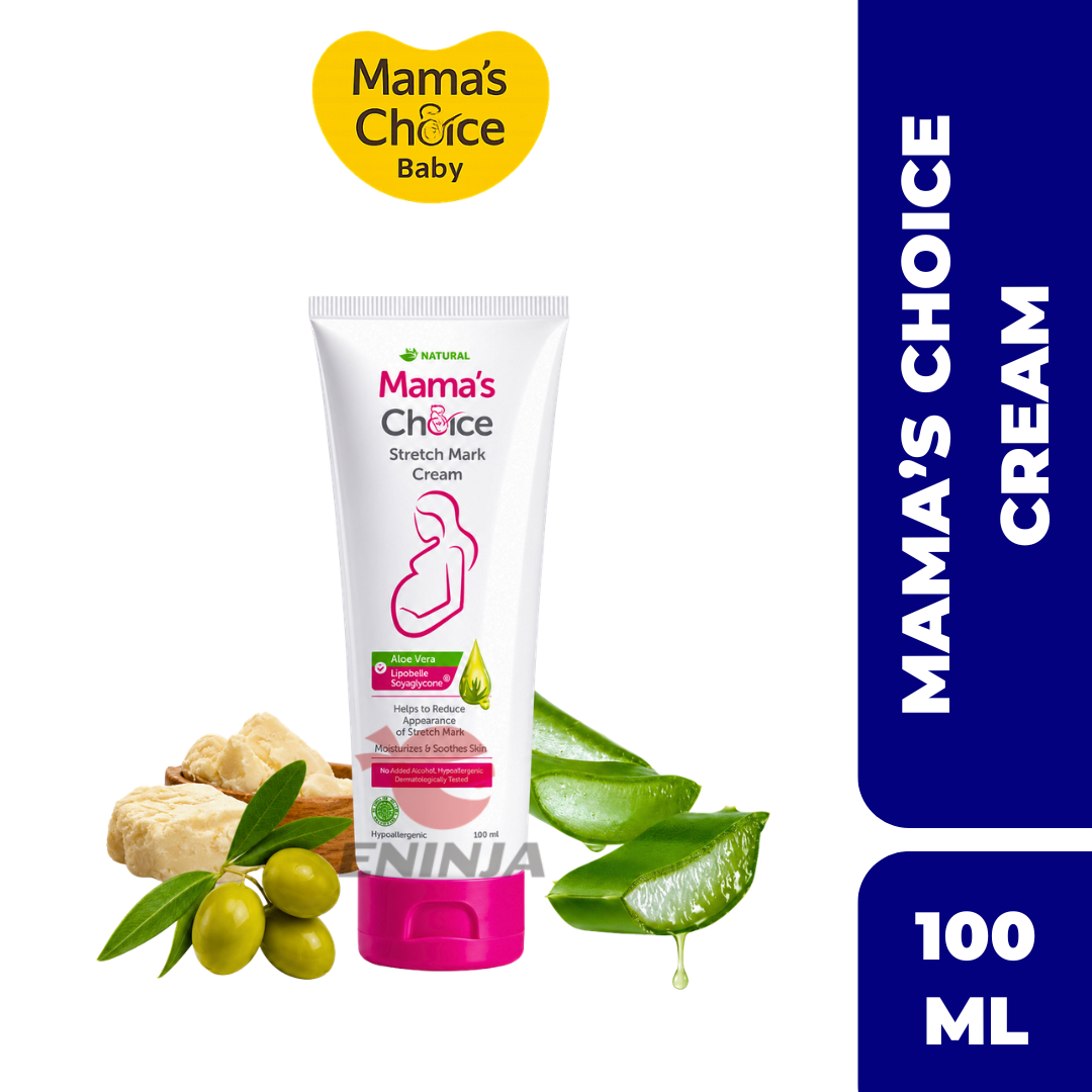 【100% ORIGINAL】MAMAS CHOICE Stretch Mark Lotion Cream & Serum (Safe Halal Natural Maternity Skincare)