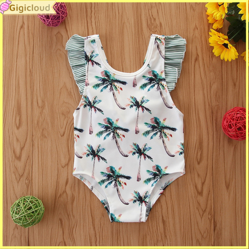 Gigicloud Girls' Sleeveless Cute Beach Swimwear ราคา 109 บาท*ส่งฟรี