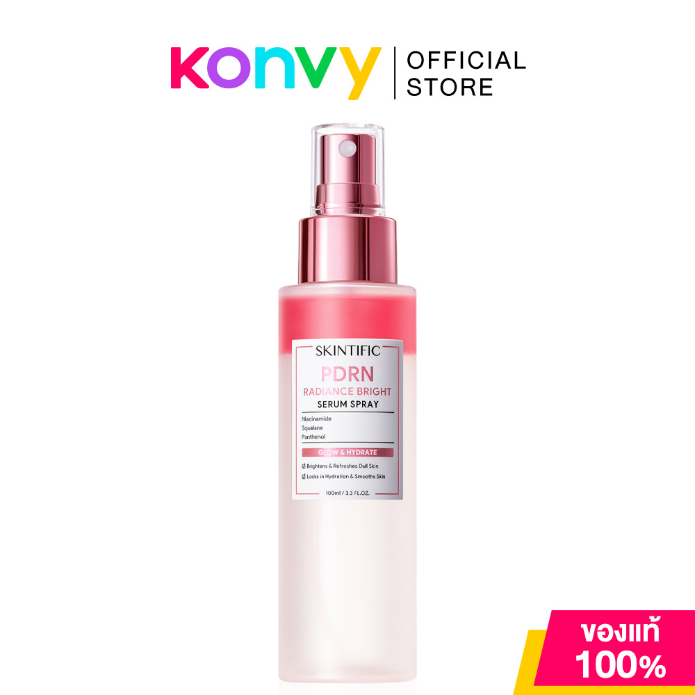 SKINTIFIC PDRN Radiance Bright Serum Spray 100ml สคินทิฟฟิค สเปรย์ผิวกลาสสกิน ราคา 359 บาท*ส่งฟรี